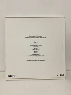 RM (BTS) Indigo Vinyl LP