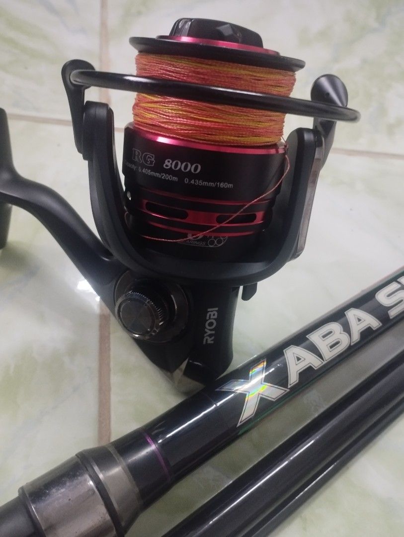 ROD 14ft DAN REEL RYOBI