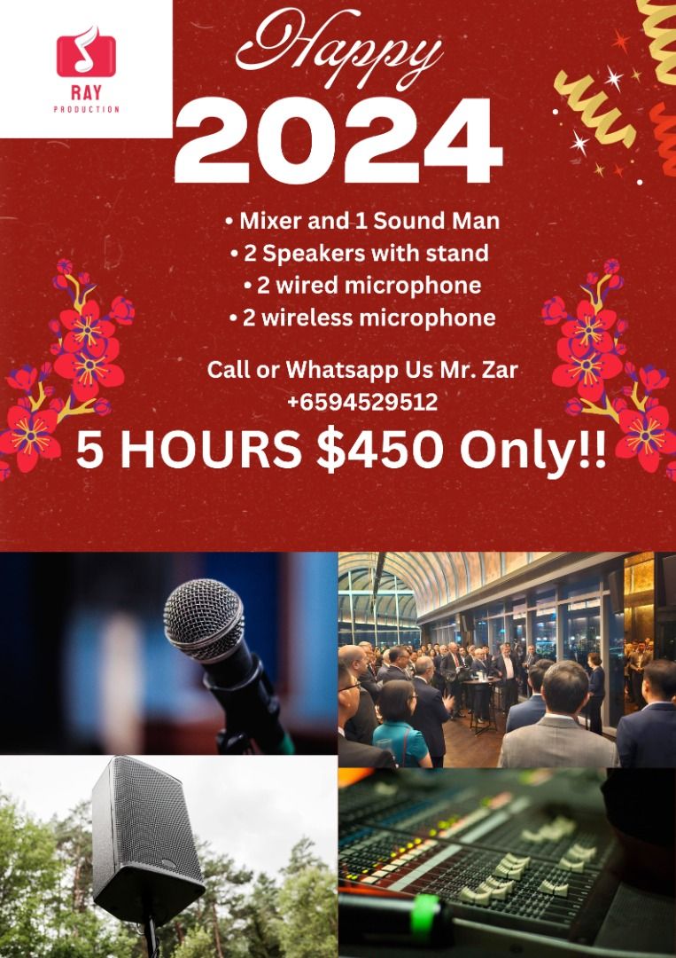 ROM/ Wedding Package / Baby shower/ Solemnization / Microphones / Malay Wedding / Wedding