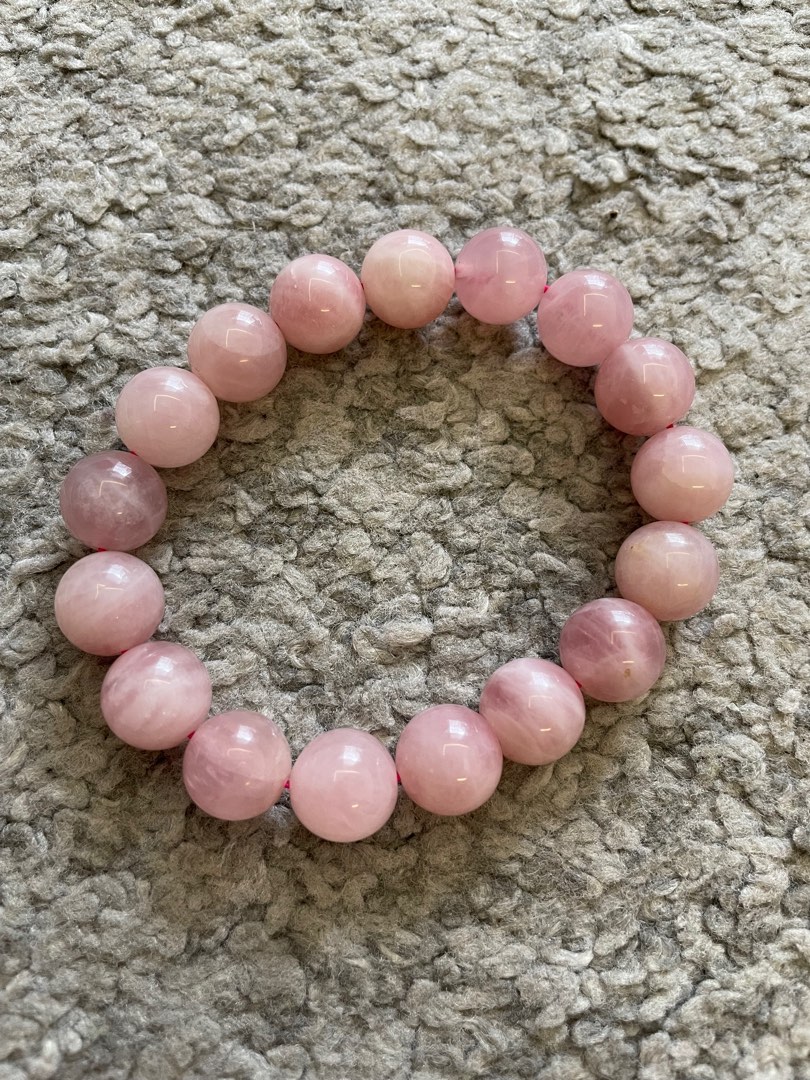 Rose Quartz Bracelet Women s Fashion Jewelry Organisers