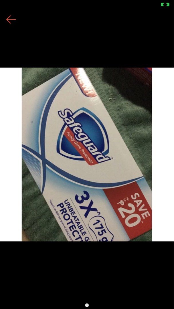 Safeguard 3 Bar Soap White (Category: Bath) located in Manila. Submitted by theconstantdeclutterer (Listing ID 1252633680, Image 1). Description: Brand new and original, Safeguard bar soap white 175g each. 3 bars total. Washes away bacteria. Buy this now! #safeguard .