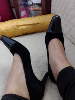 Salvatore Ferragamo classic black shoes