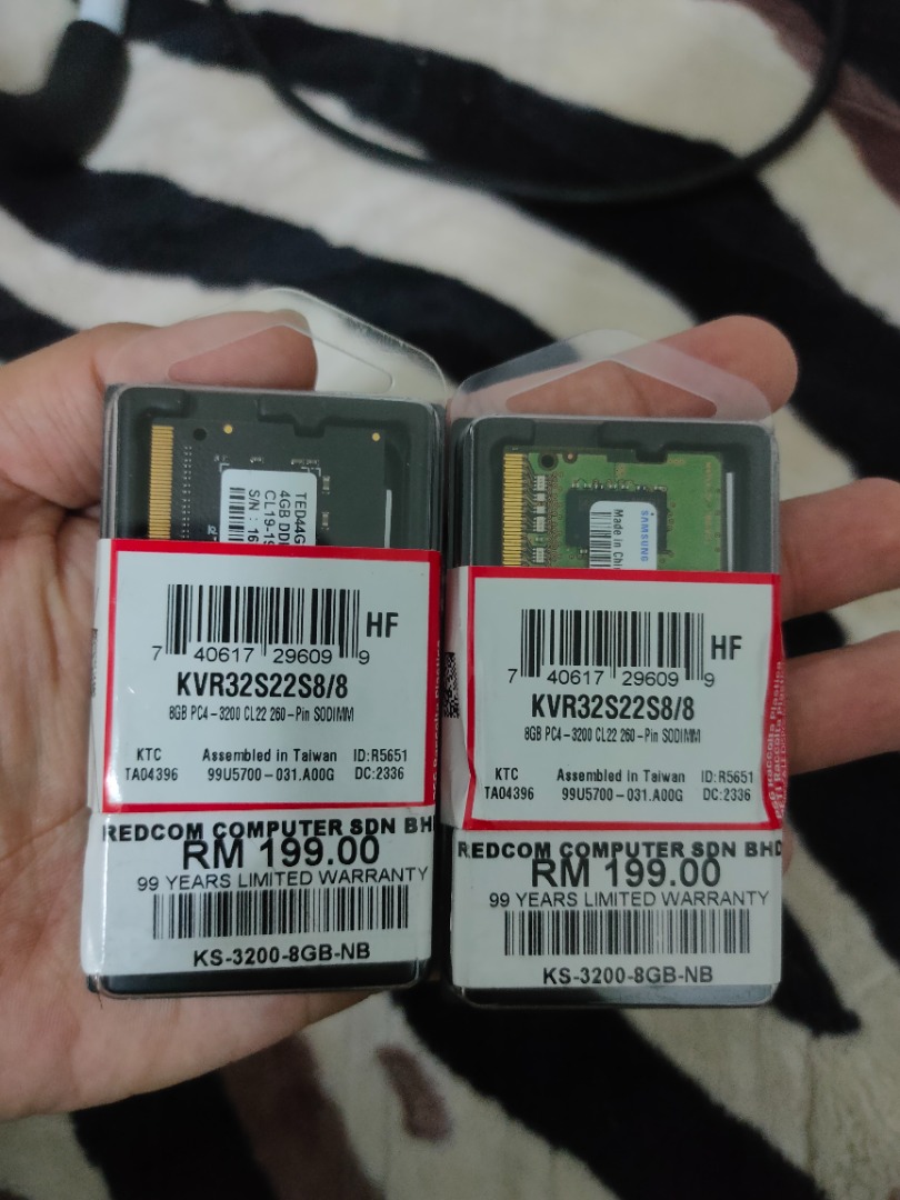 8gb cheap samsung 2667mhz