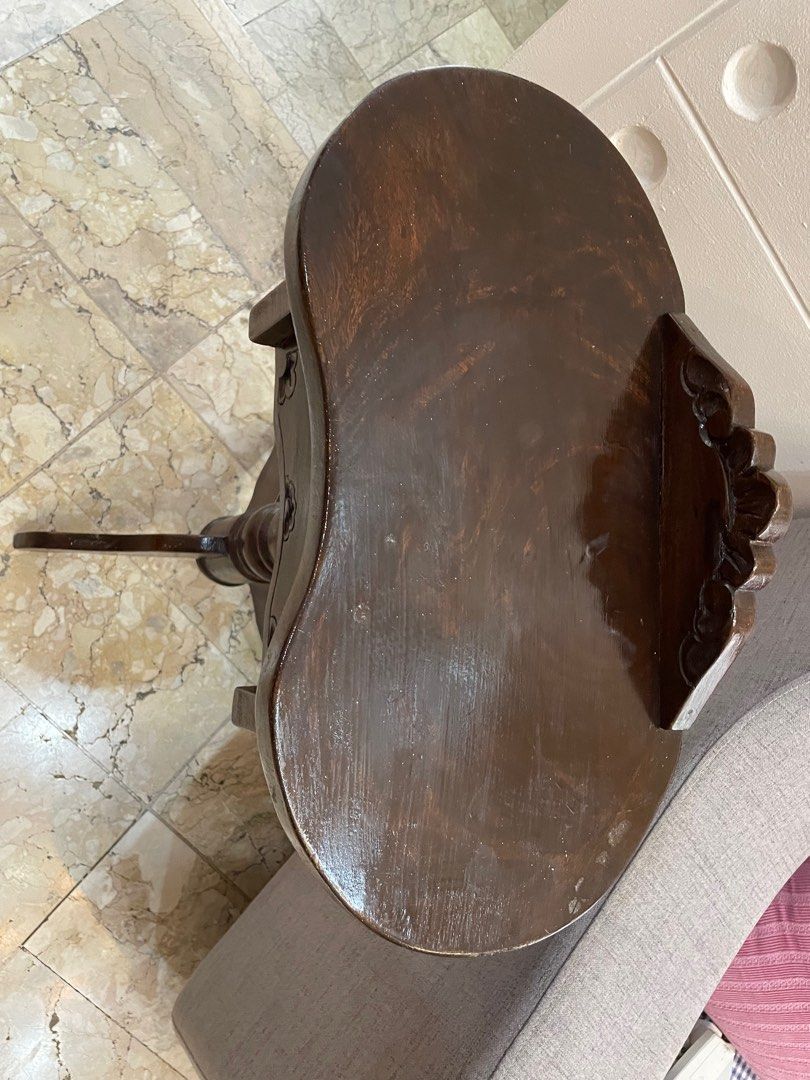 Second Hand Narra Single Side Table, Furniture & Home Living, Furniture