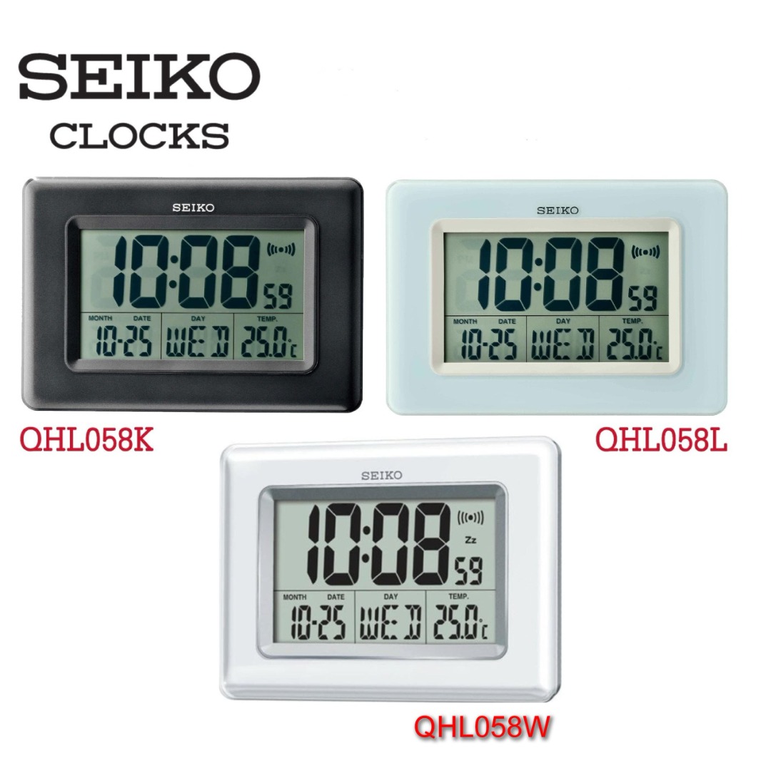 Jam meja digital sales seiko