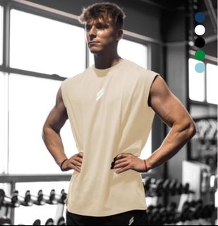 Mens gym tops sale hotsell