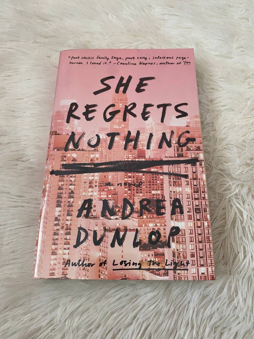 She Regrets Nothing (novel), Hobbies & Toys, Books & Magazines