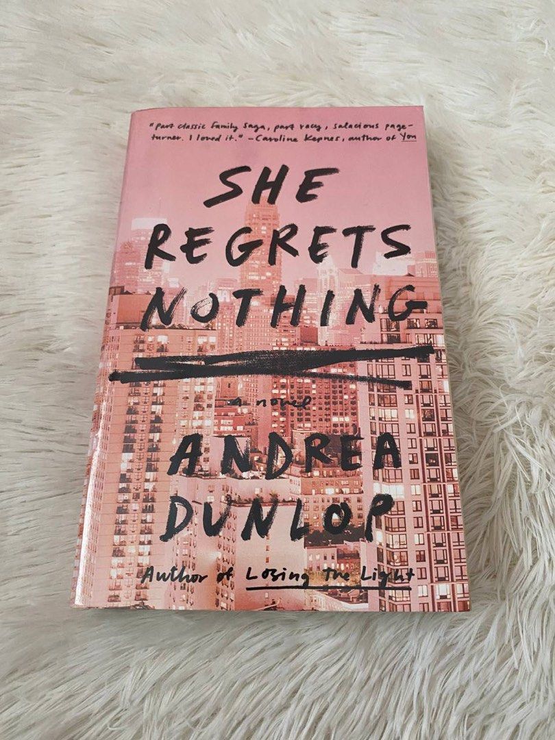 She Regrets Nothing (novel), Hobbies & Toys, Books & Magazines