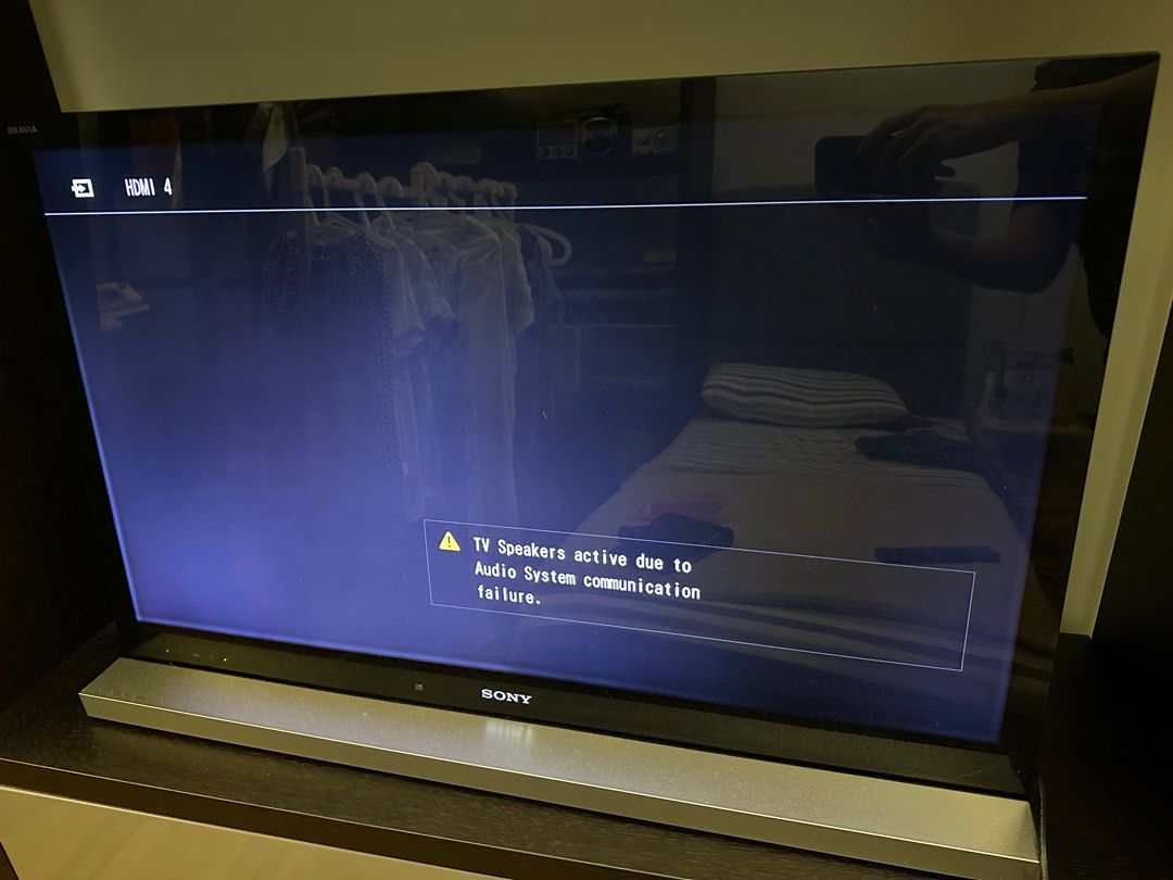 Audio system communication failure sony discount