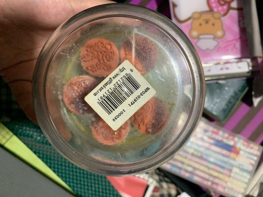 Stamps no ink pad with container (Category: Craft Supplies & Tools) located in Quezon City. Submitted by gtancollection (Listing ID 1276586699, Image 2). Description: .