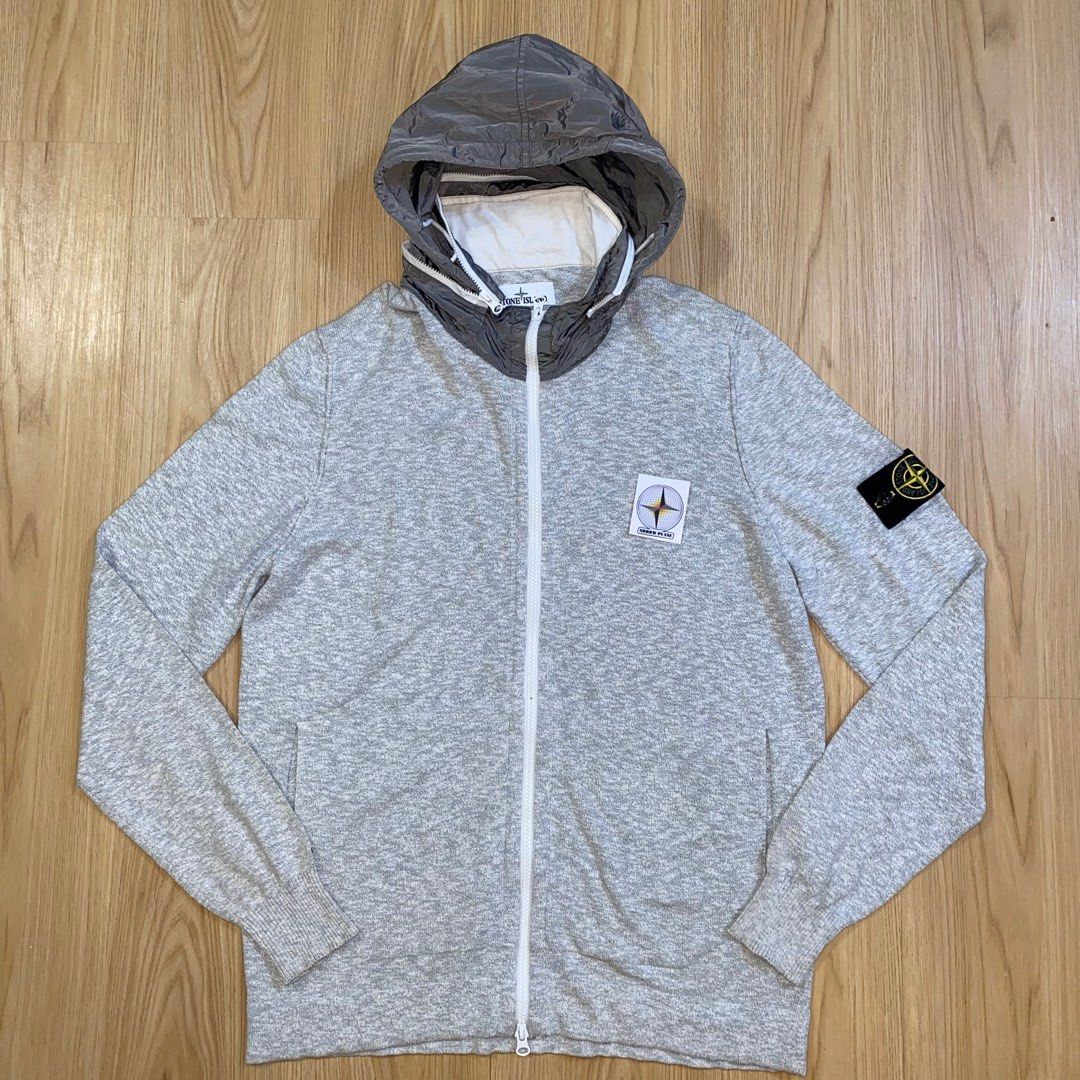 Stone island deals nylon metal hoodie