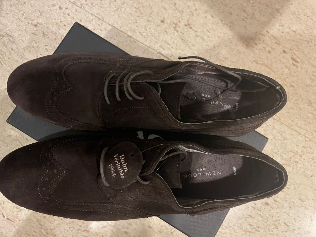Mens black suede dress shoes online