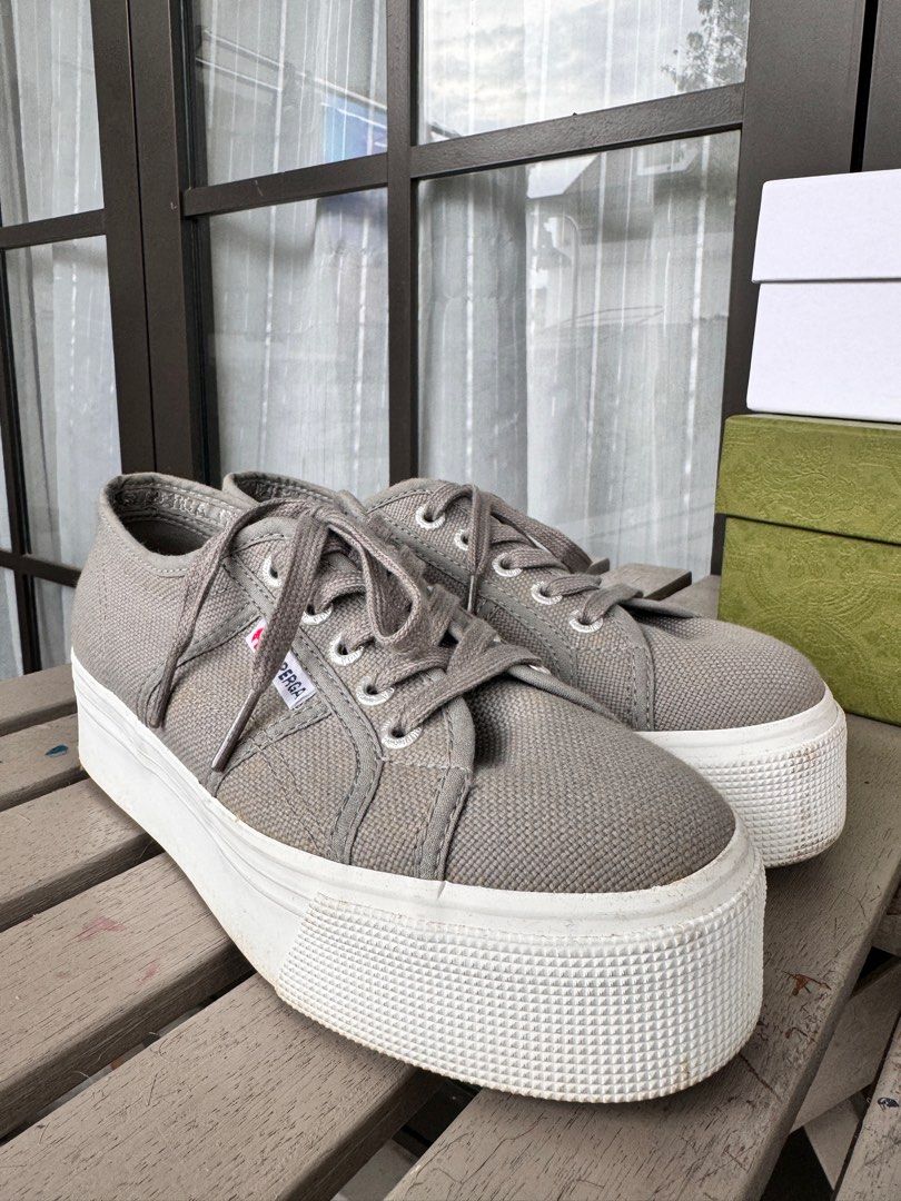 SUPERGA Platform Sneakers Women s Fashion Footwear Sneakers on Carousell