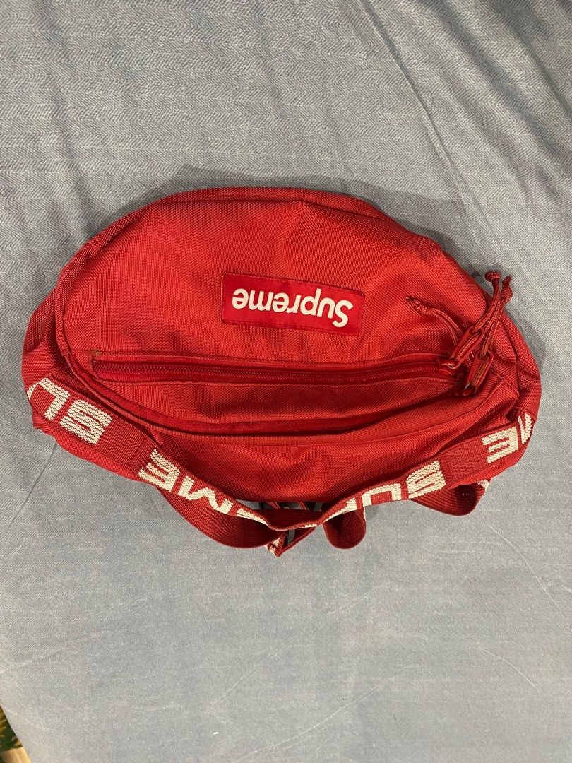 Fake supreme discount waist bag ss18