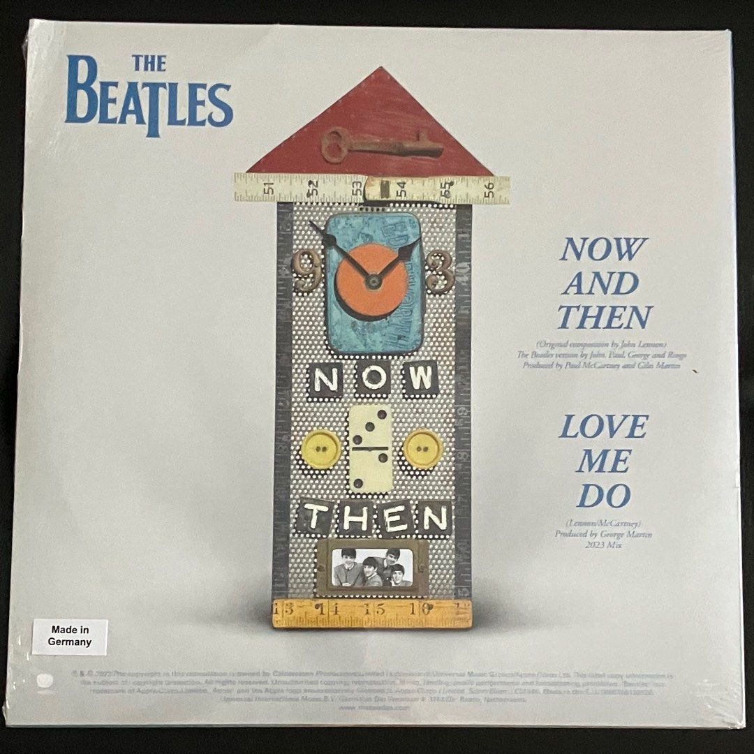 THE BEATLES Now and Then 12” Single (Category: Vinyls) located in Paranaque City. Submitted by d33t00 (Listing ID 1276562832, Image 3). Description: THE BEATLES Now and Then 12” Single Tracklist: A. Now And Then B. Love Me Do (2023 Mix) Made in Germany, 2023 Brand new, sealed Outer sleeve has slight crease on top left corner Preferred meet up along Dona Soledad Ave, Paranaque City or Eastwood, QC Item can also be shipped at buyers account. Paymen