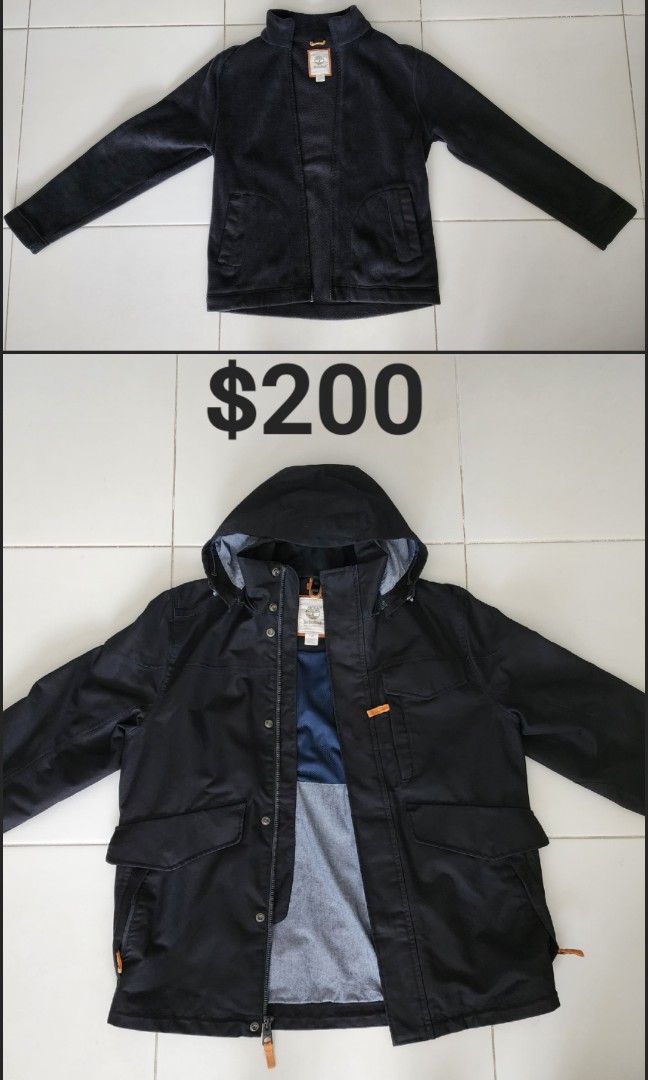 Timberland Ragged Mountain 3in1 Waterproof Jacket Men s Fashion