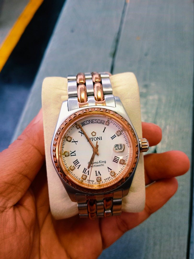 Titoni cosmo king 787 sappire crystal Men s Fashion Watches