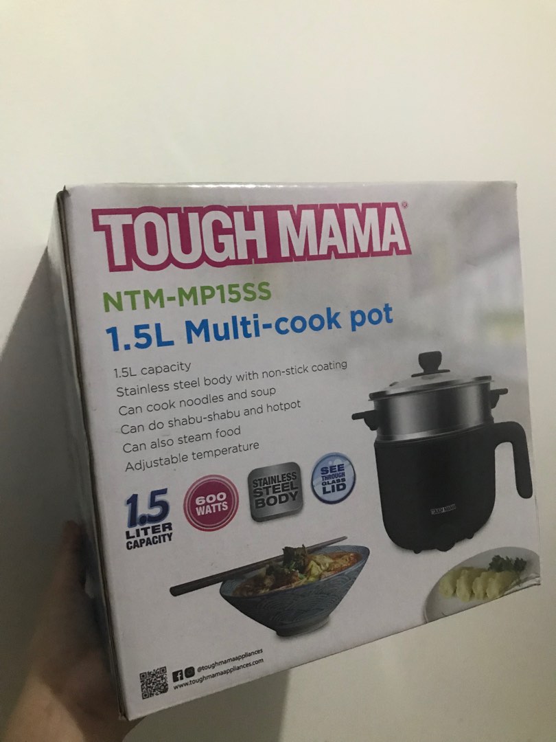 Tough Mama 1.5L MultiCook Pot, TV & Home Appliances, Kitchen