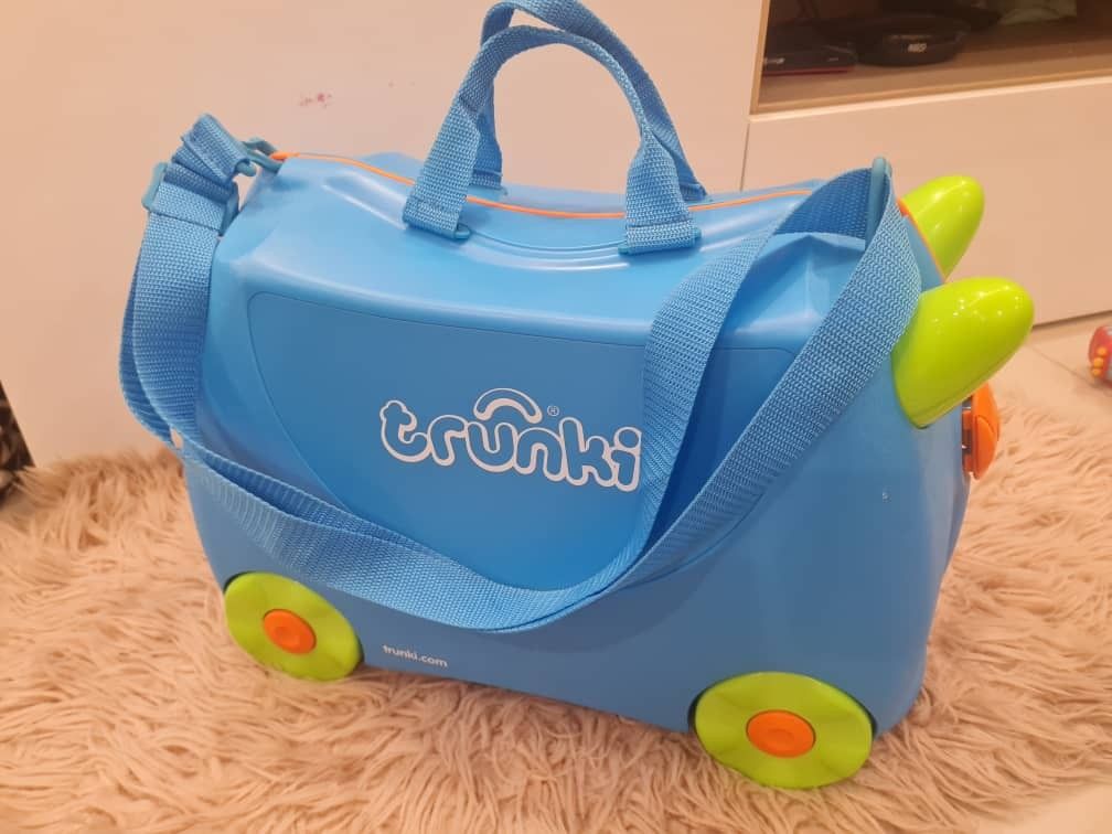 Trunki Children's Ride-On Suitcase & Hand Luggage: Gruffalo (Brown) |  Shopee Philippines