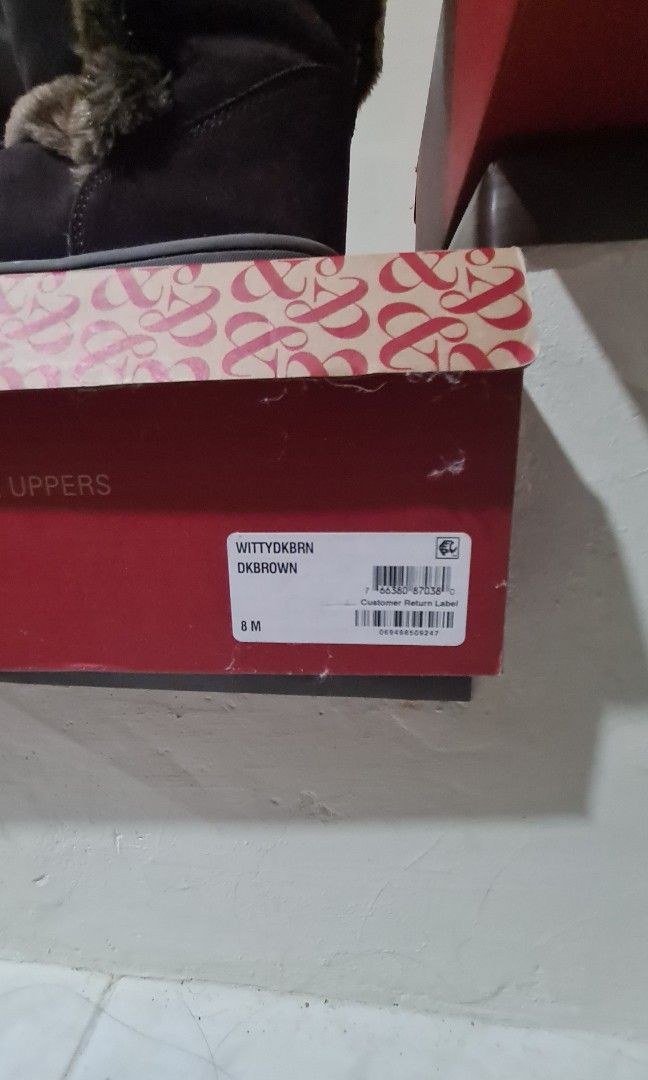 UGG inspired boots black (Category: Shoe inserts) located in Imus. Submitted by hellobias (Listing ID 1276547055, Image 2). Description: selling this since never been used. you can message me if you want more photo of this item the shoes is size 8.