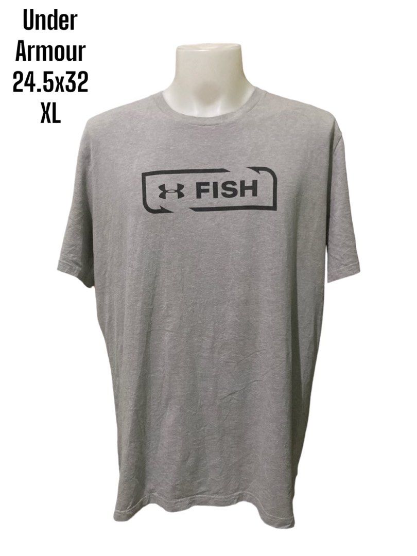 Under Armour Fish Shirt, Men's Fashion, Tops & Sets, Tshirts