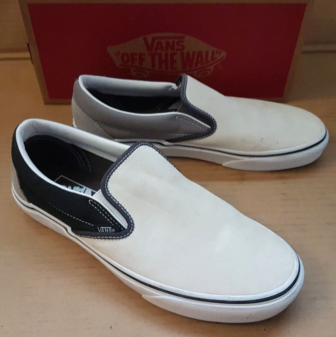 Mega checkered outlet slip ons