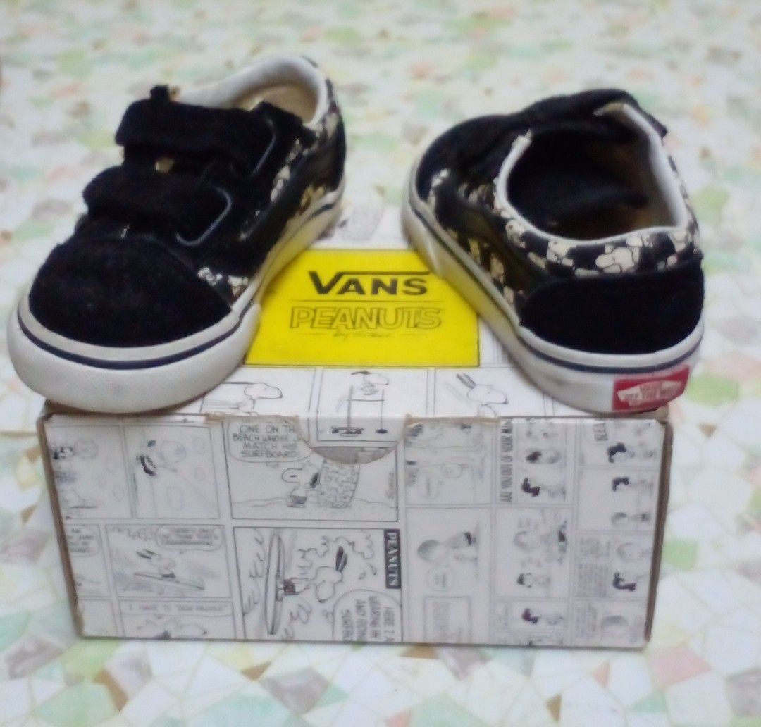 Vans Old School V Peanuts Babies Kids Babies Kids Fashion on
