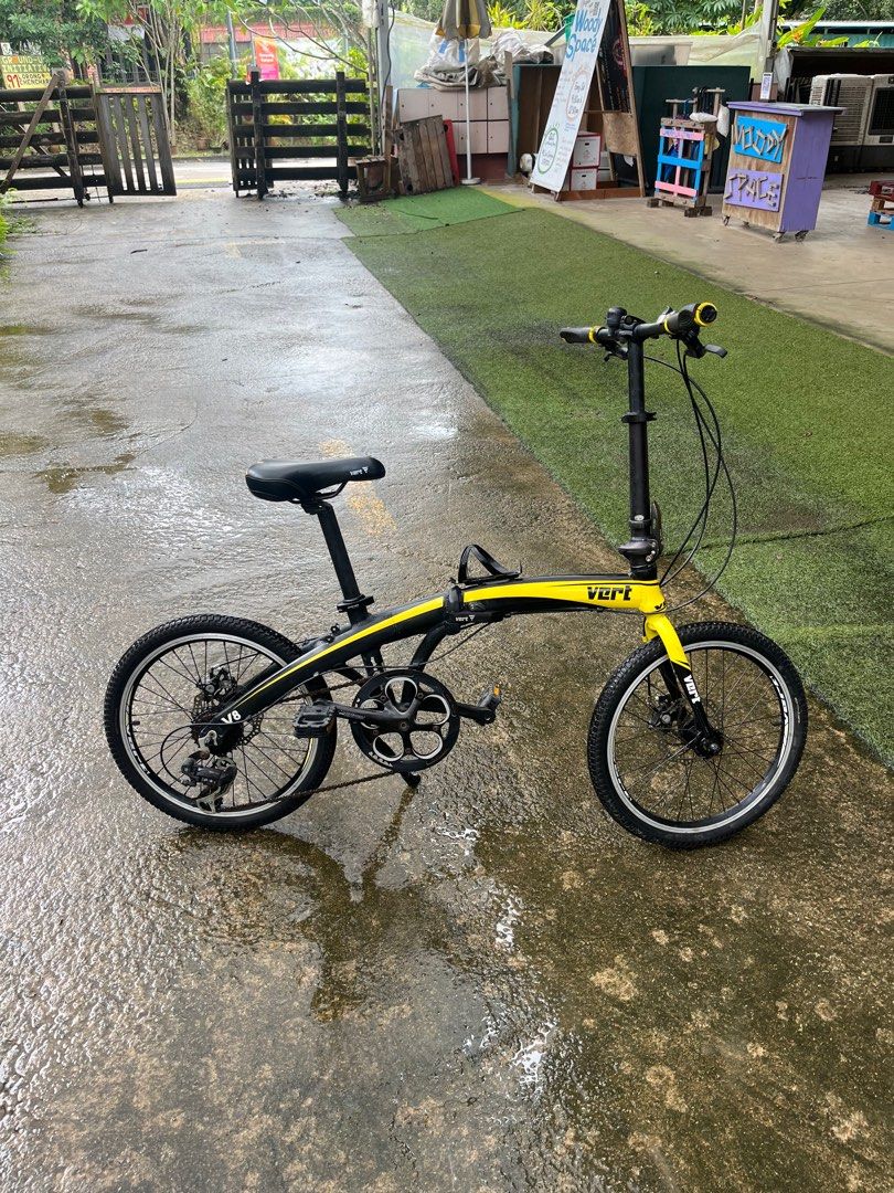 Vert foldable 2025 bicycle