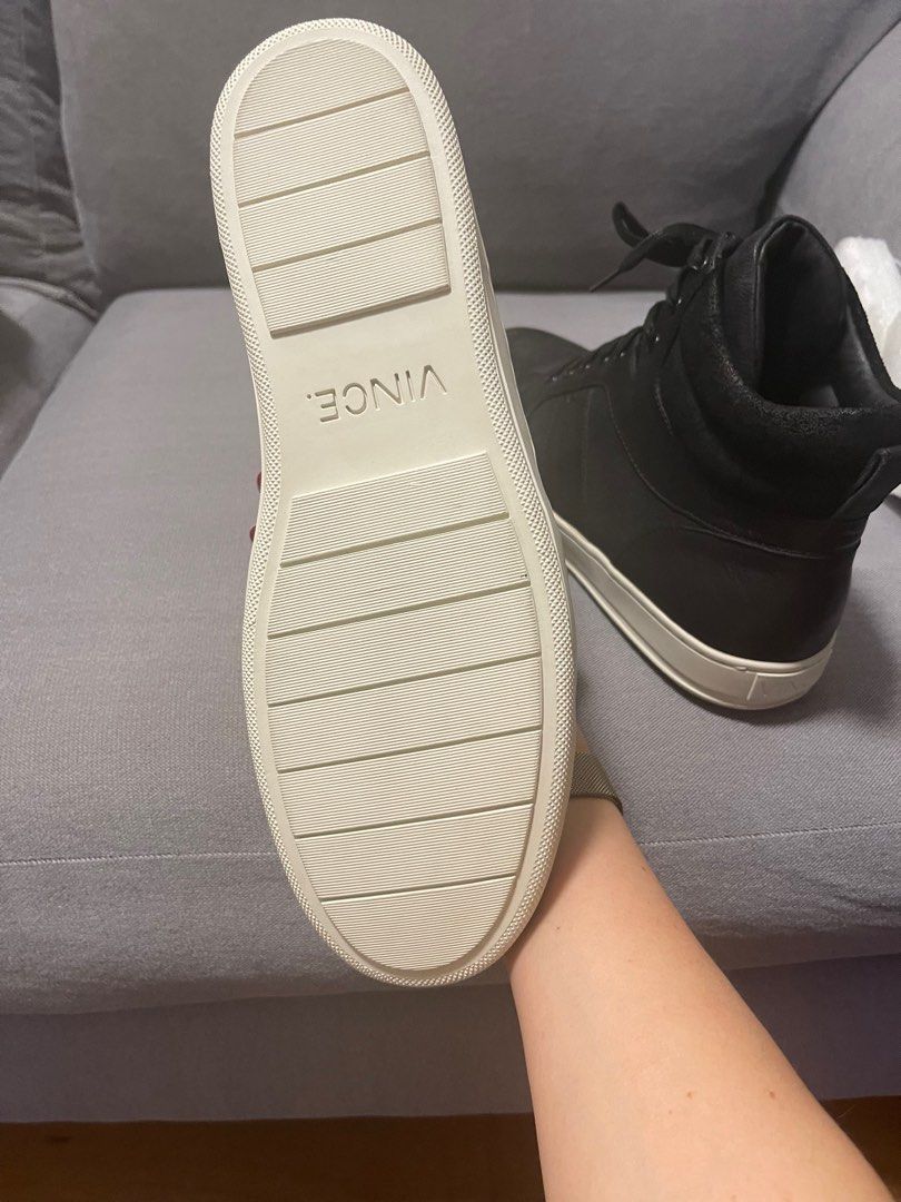 Vince high top sneakers Carousell