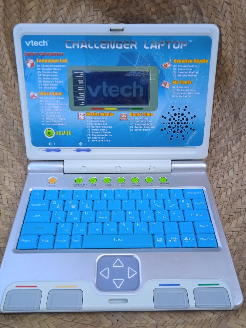 Vtech challenger laptop hobbies toys toys games on carousell