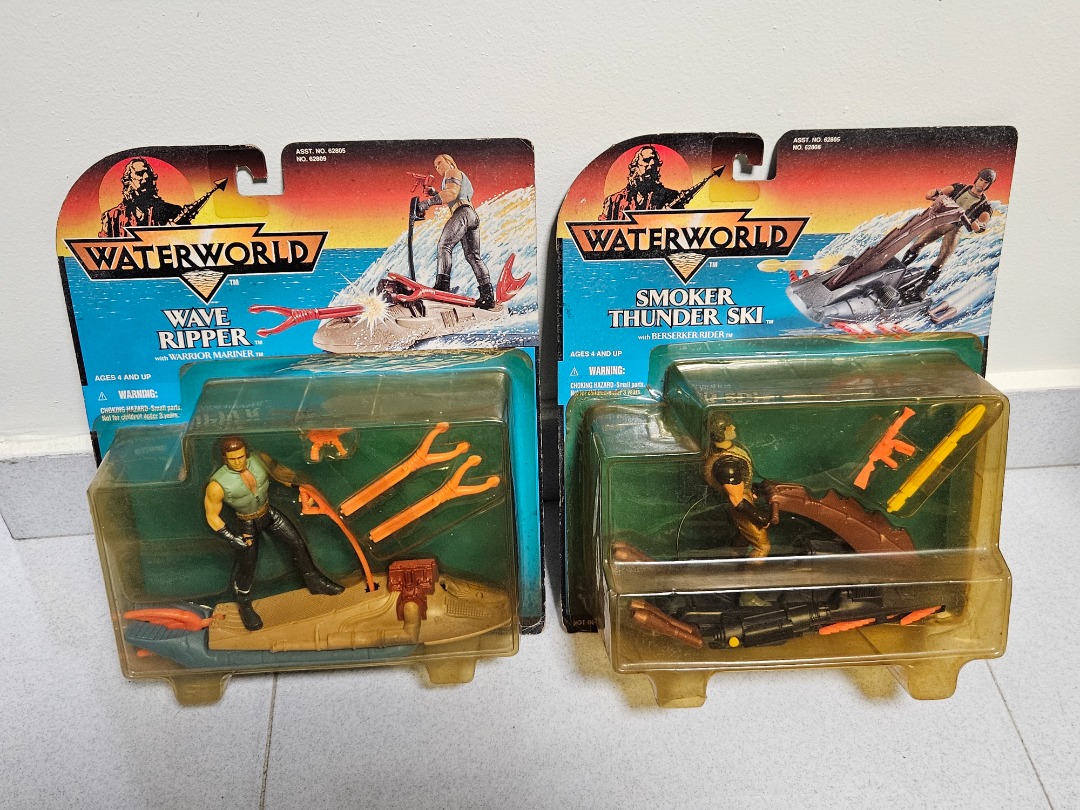 WATERWORLD Vintage Movie Action Figures 1995