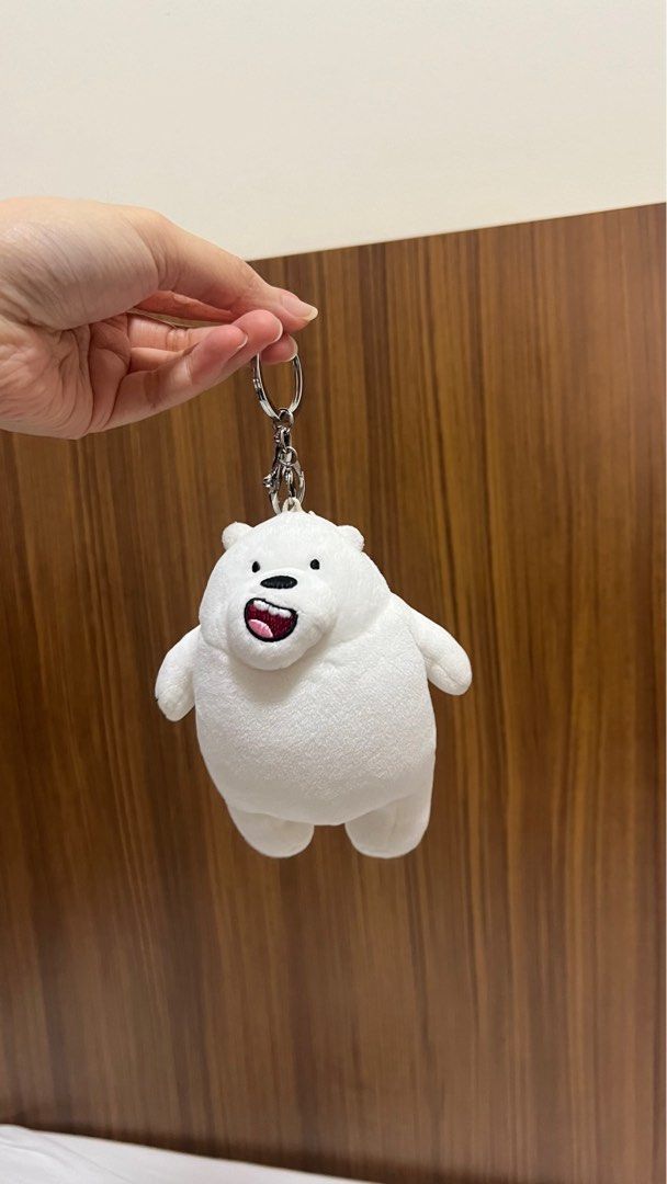 Ice bear keychain sale