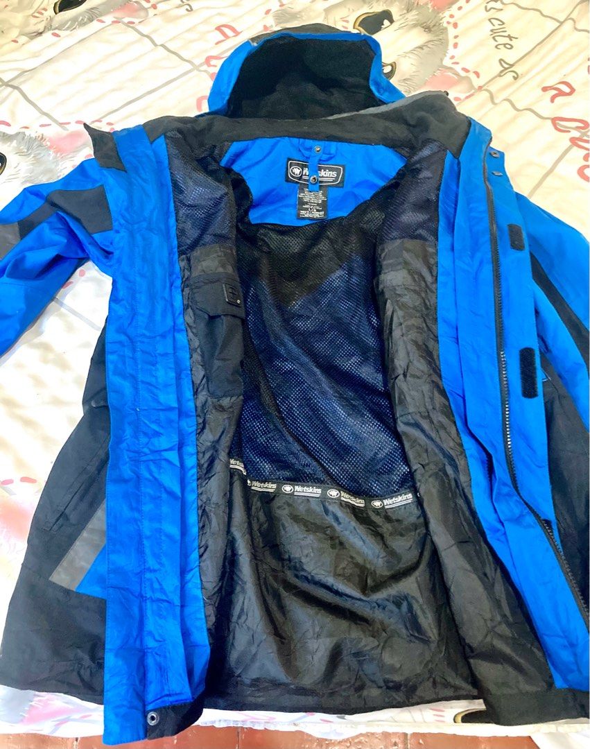 Wetskins Double Layered Detachable Winter Snow Jacket, Women's Fashion