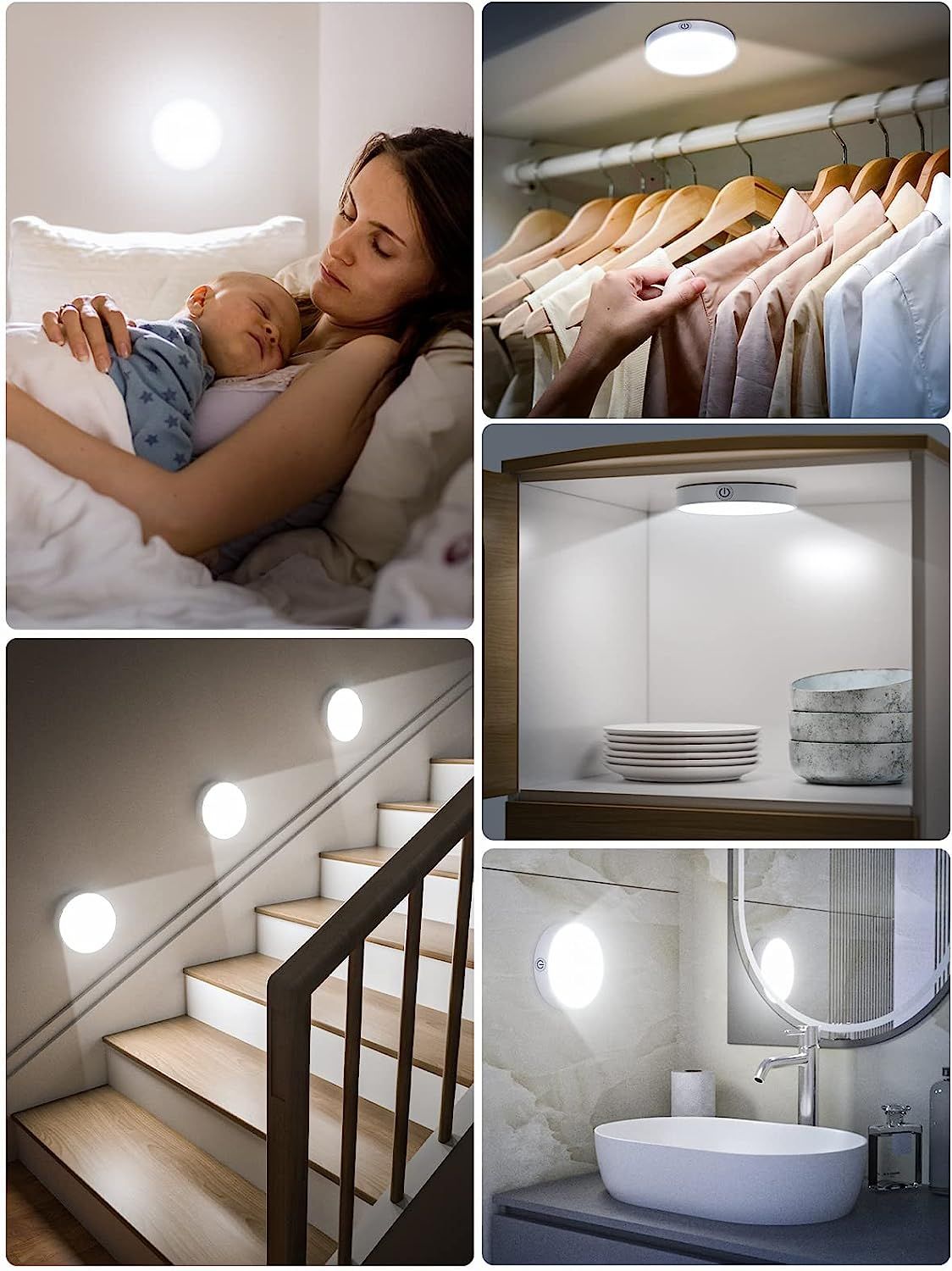 Touch lights for bedroom sales