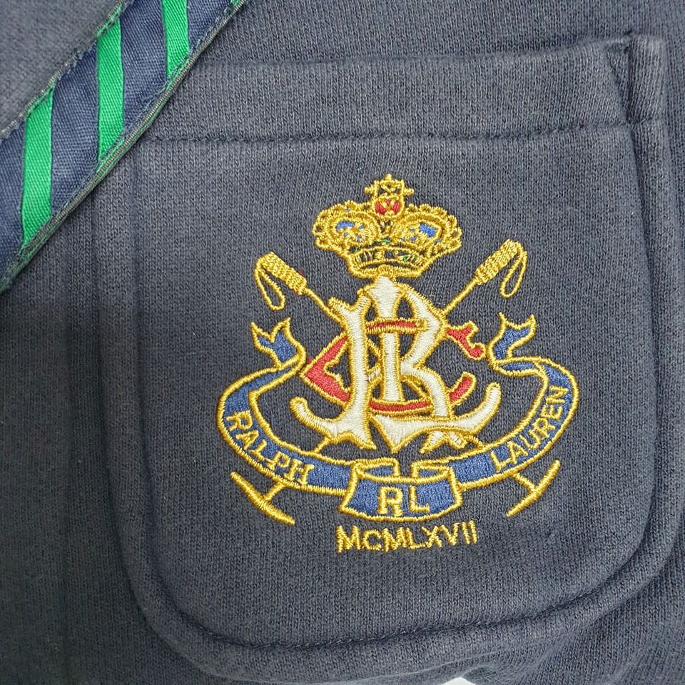 Ralph lauren womens blazer with crest online