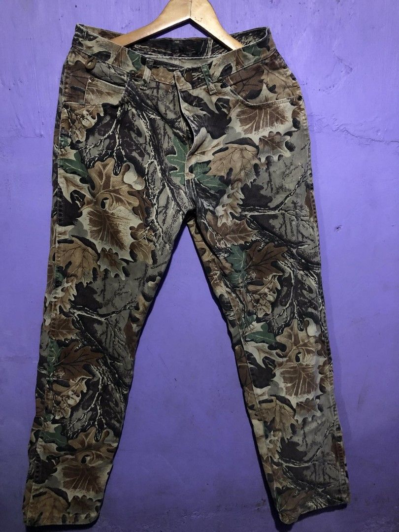 Wrangler x Realtree Pants Men s Fashion Bottoms Jeans on Carousell