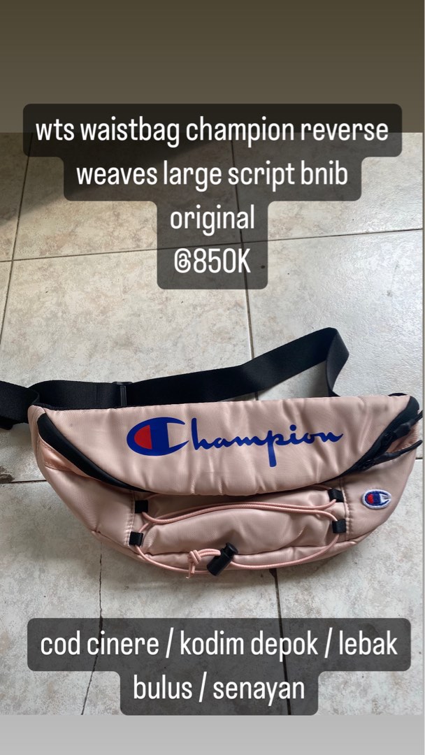 Harga waist sale bag champion