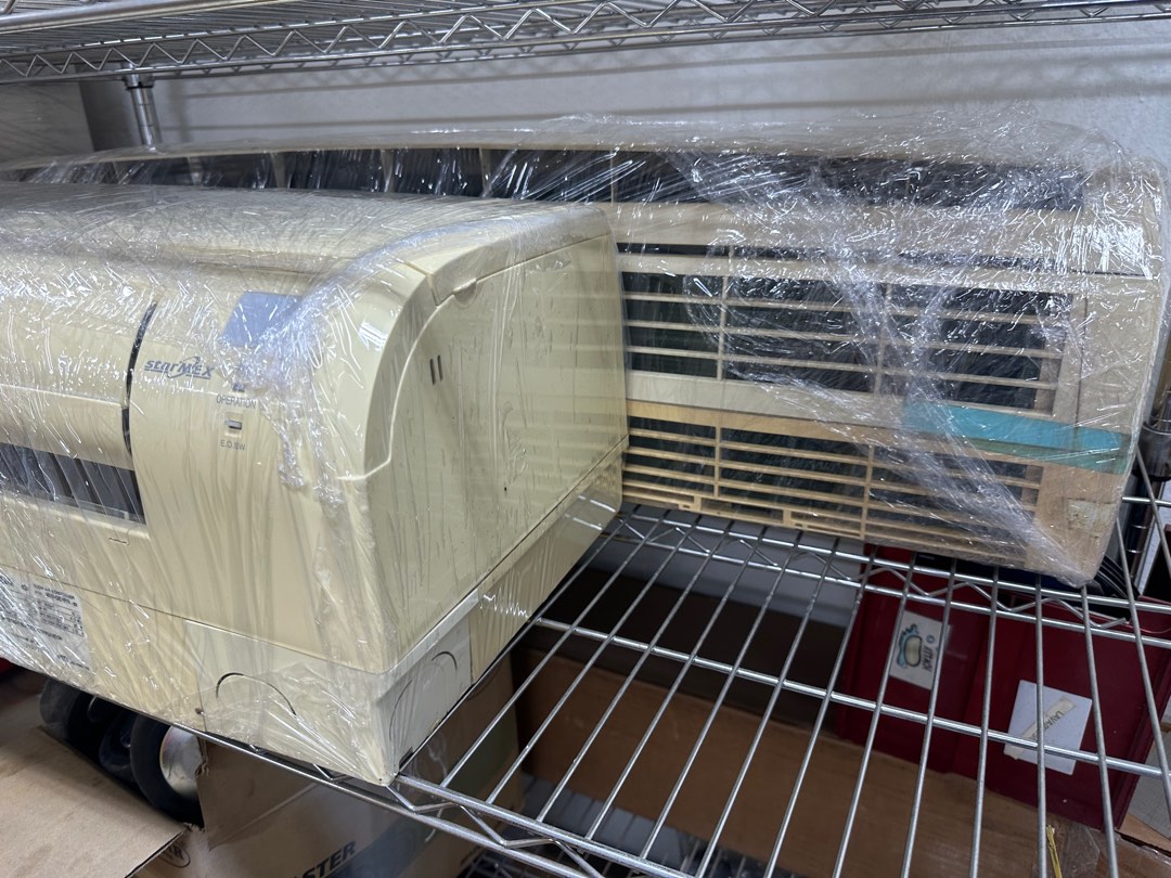 WTS Mitsubishi inverter aircon fan coil unit only (10k &25k BTU), TV