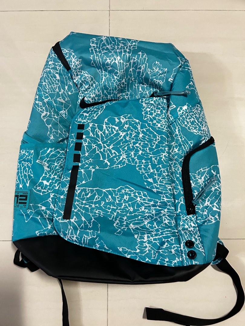 Teal nike elite backpack sale