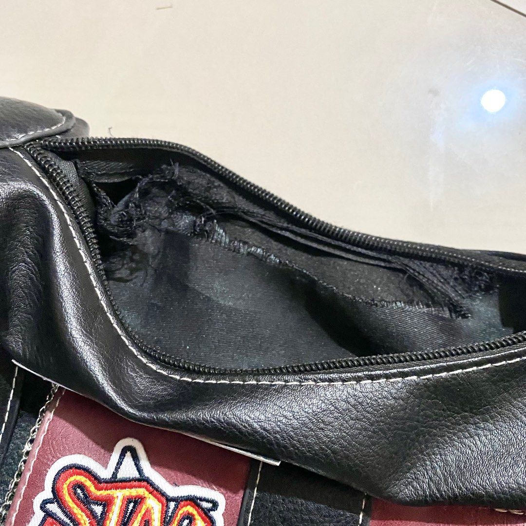 y2k grunge cargo messenger bag acubi gothic goth black bag, Women's