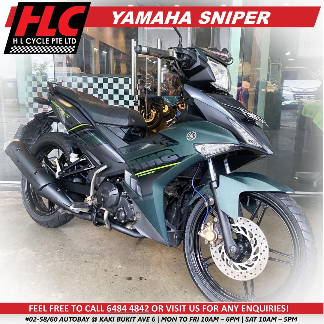 YAMAHA SNIPER V1 COE TILL 04/2028, Motorcycles, Motorcycles for Sale ...