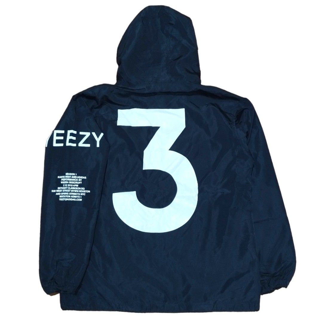 YEEZUS TOUR X ADIDAS YEEZY KANYE WEST WINDBREAKERS JACKET Fesyen