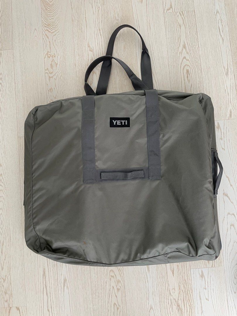 YETI Hondo Base Camp Chair Grey with carrying bag