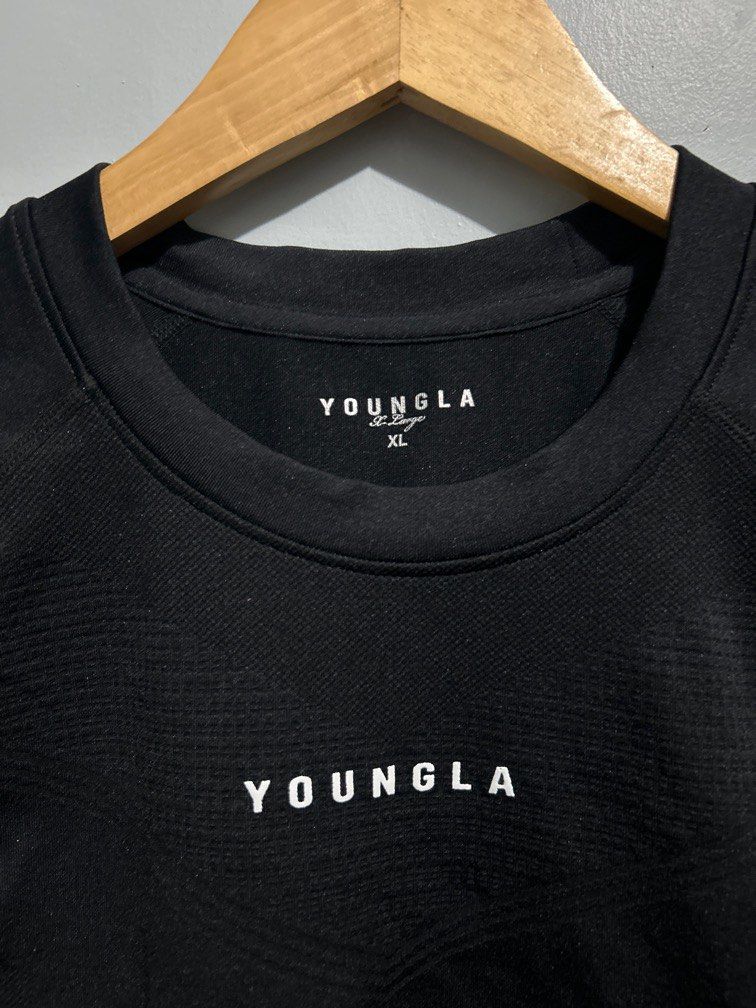 YoungLa SuperVillain Compression Tees Grey Mens X-Large SOLD OUT