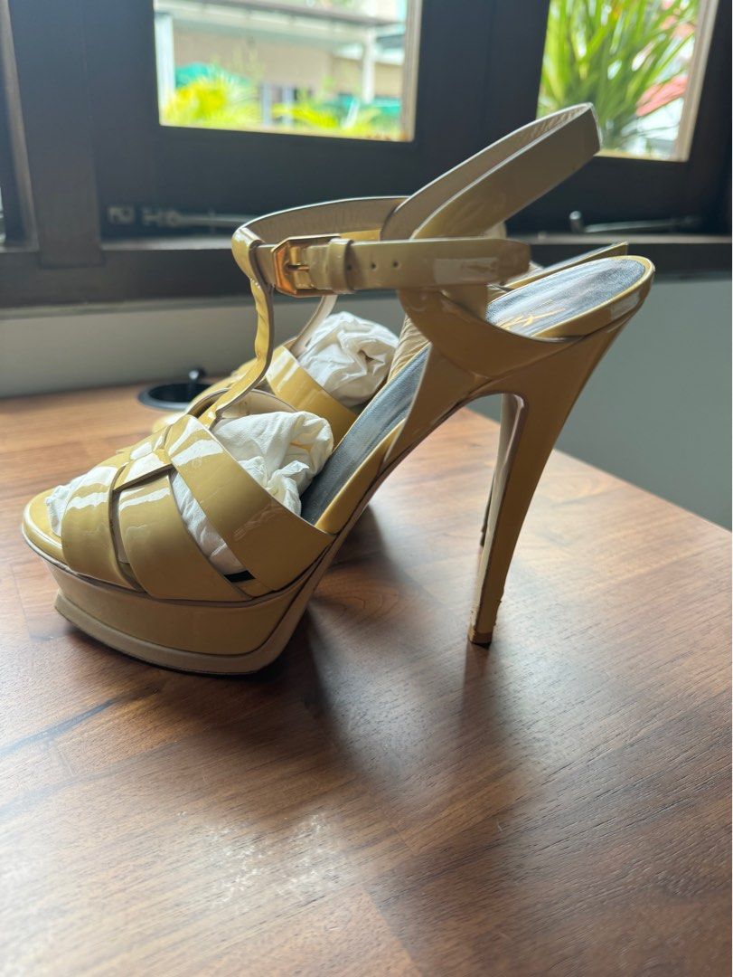 Ysl nude heels on sale