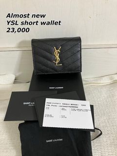 YSL short wallet