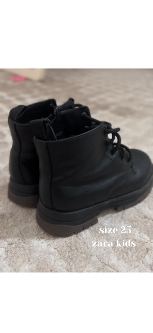 zara kids booties