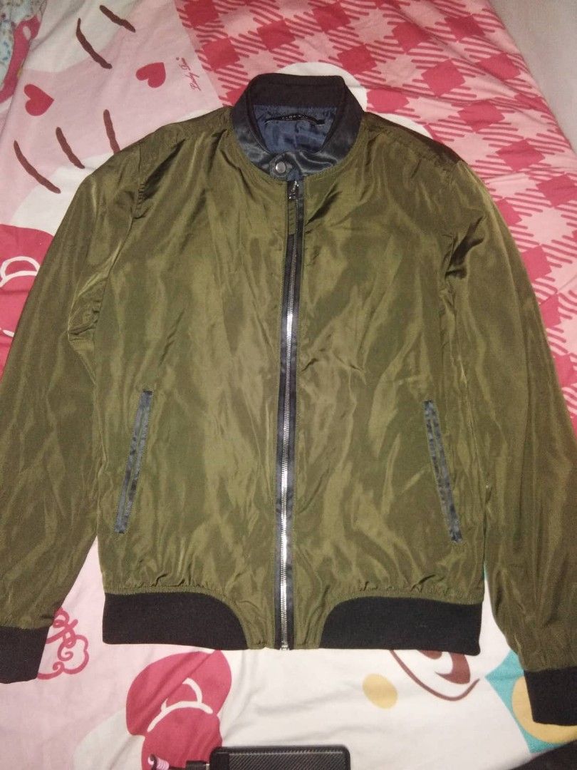 Zara man army jacket cheap