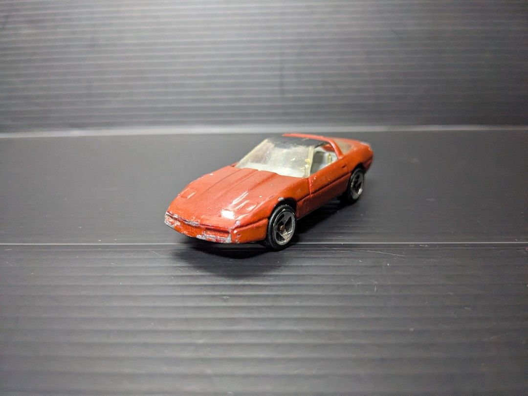 1982 Hot Wheels 1980 Corvette Orange 1 64 Malaysia Hobbies Toys