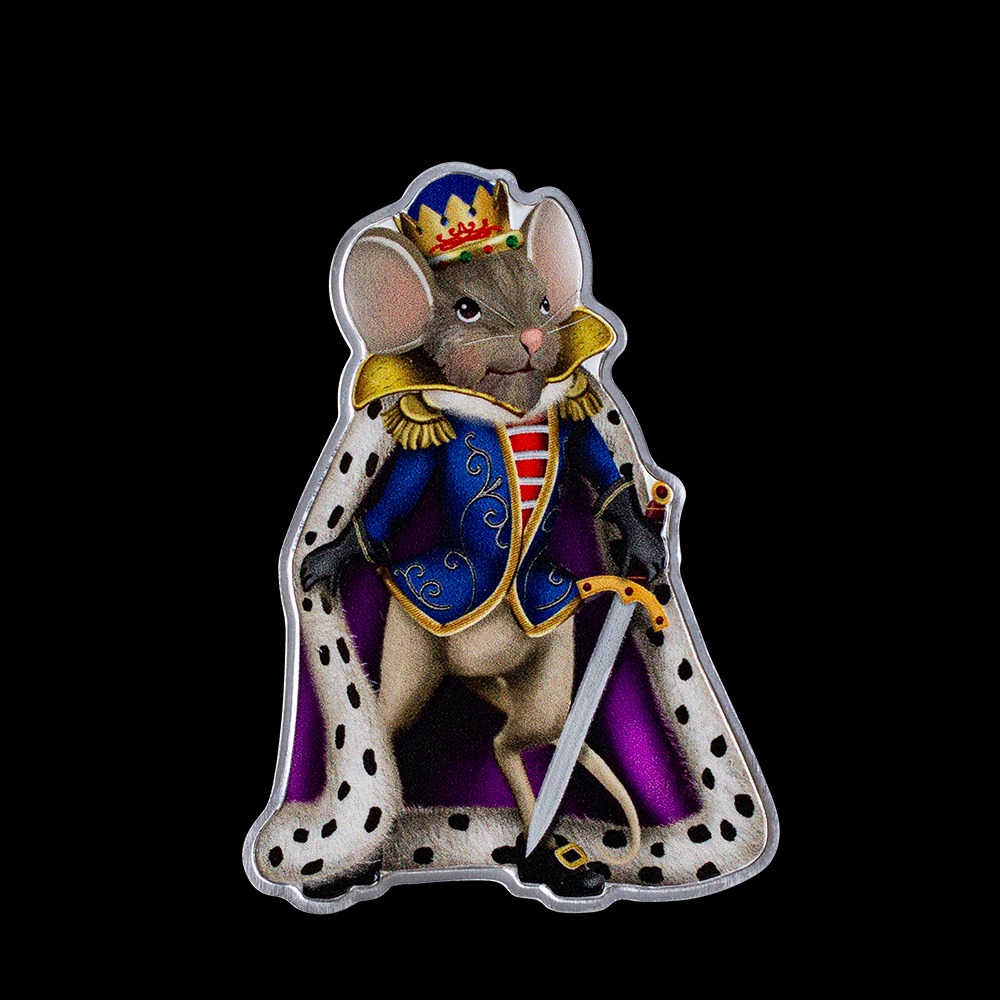 2023 MOUSE KING The Nutcracker 1oz Silver Reverse Proof Coin Solomon ...